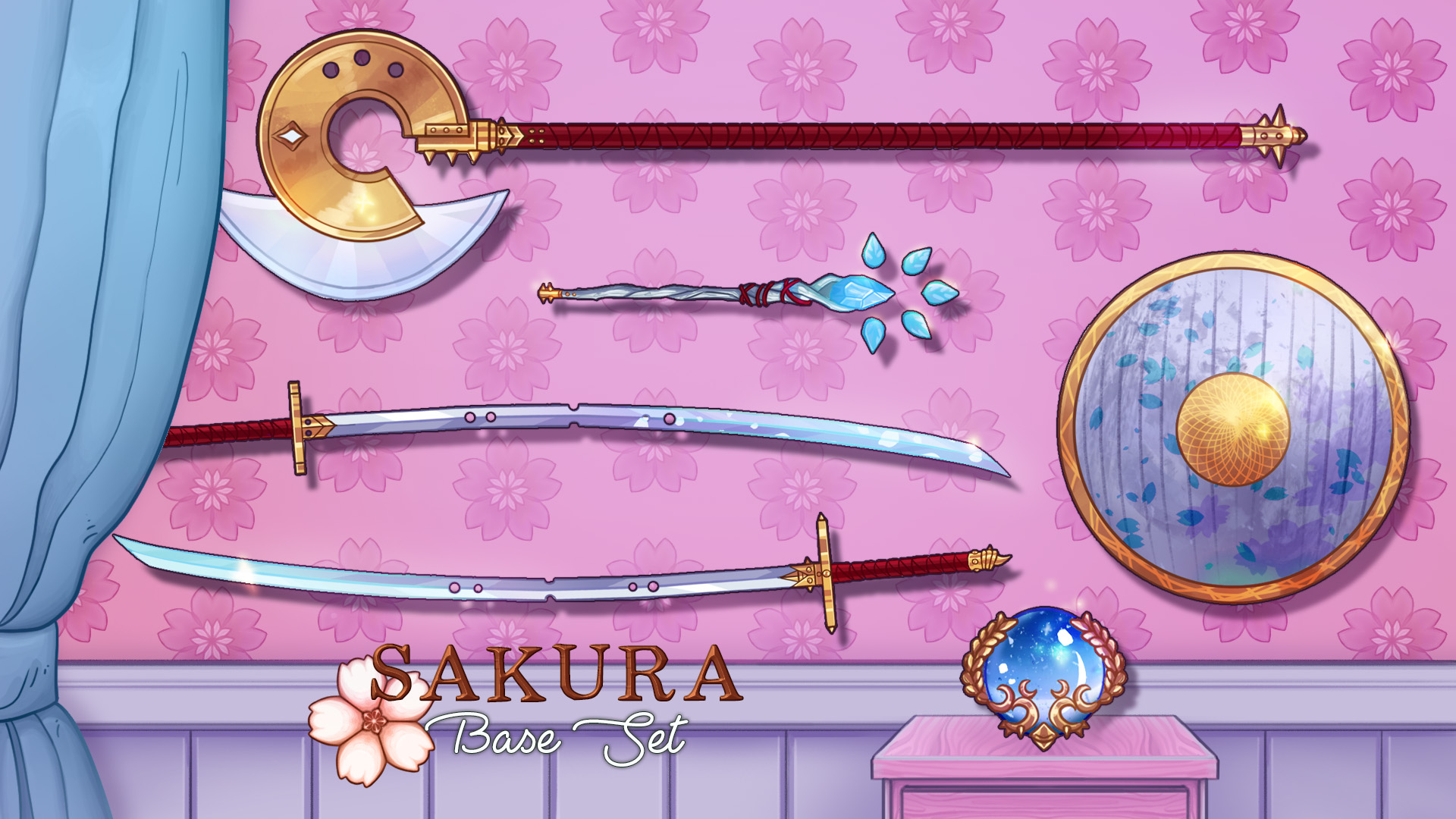 Sakura Kenshi Weapon Set
